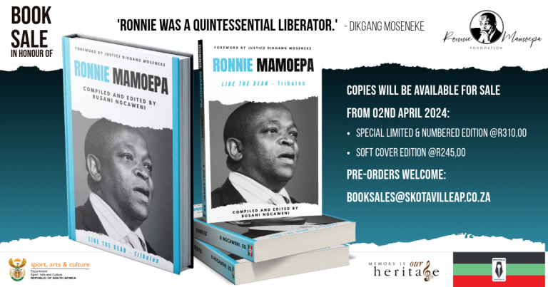 Ronnie Mamoepa Book Launch