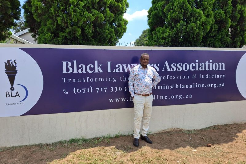 Black Lawyers Association Outdoor Signage
